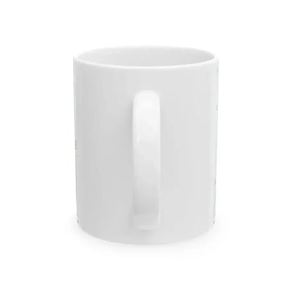 Flag of Burundi construction sheet (Burundi) White Coffee Mug - Go Mug Yourself