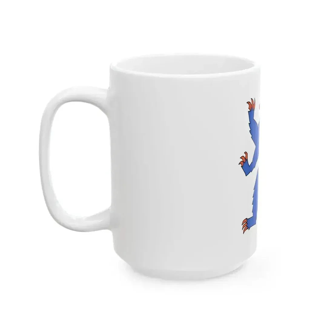Flag of Buskerud (Norway) White Coffee Mug - Go Mug Yourself