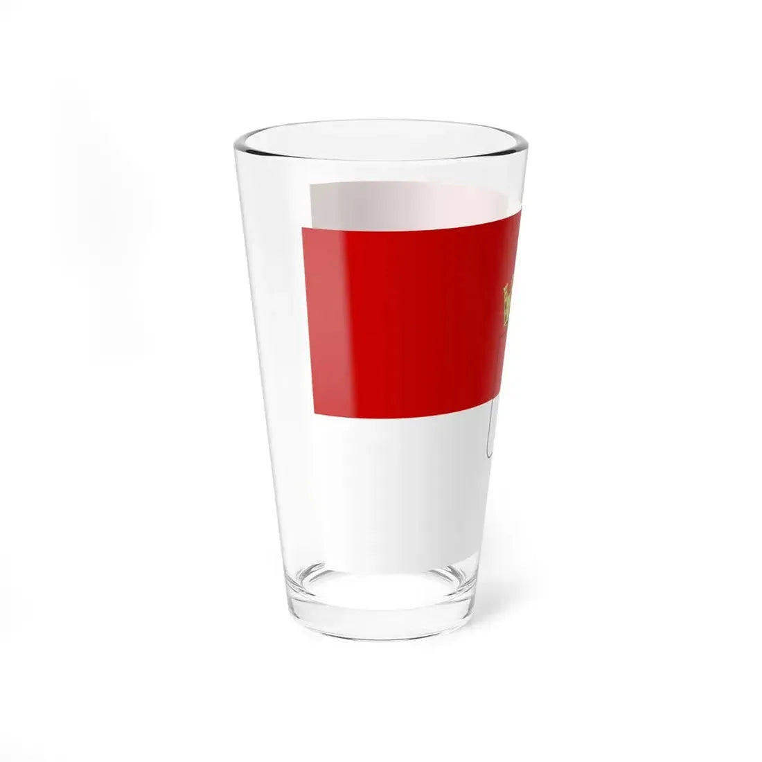 Flag of Busto Arsizio (Italy) Pint Glass 16oz - Go Mug Yourself