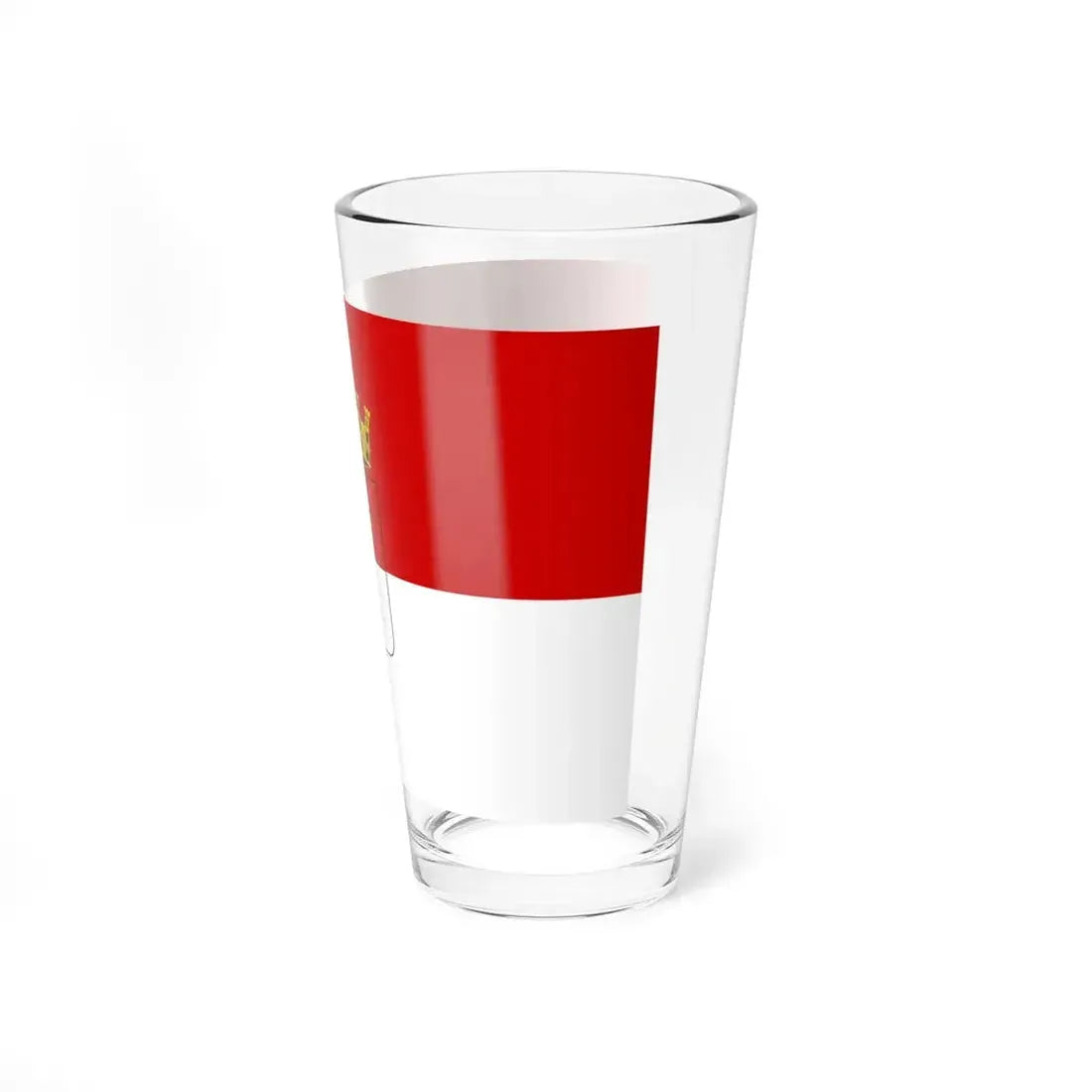 Flag of Busto Arsizio (Italy) Pint Glass 16oz - Go Mug Yourself