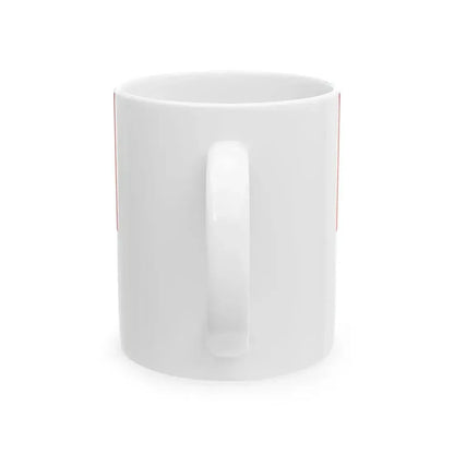 Flag of Busto Arsizio (Italy) White Coffee Mug - Go Mug Yourself