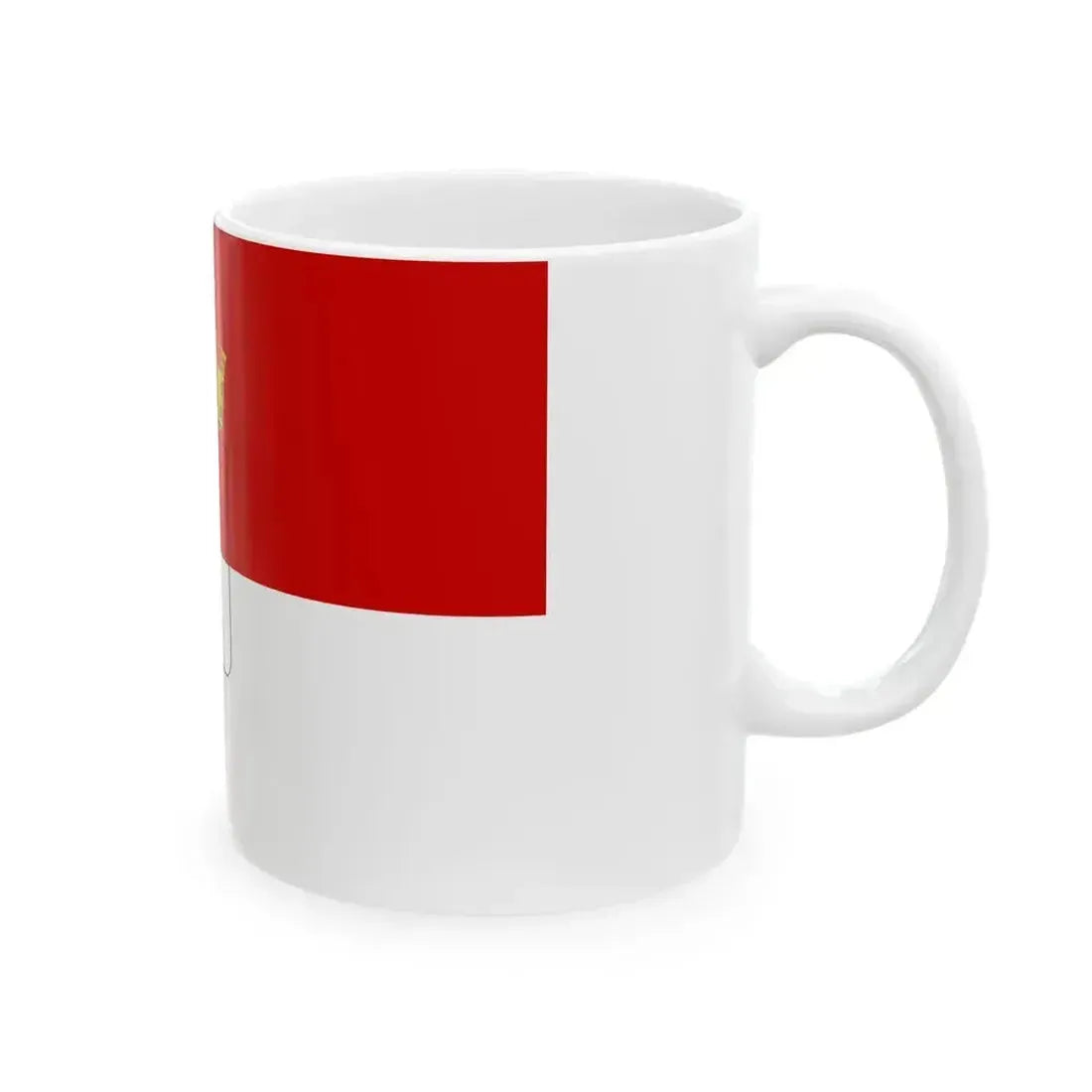 Flag of Busto Arsizio (Italy) White Coffee Mug - Go Mug Yourself