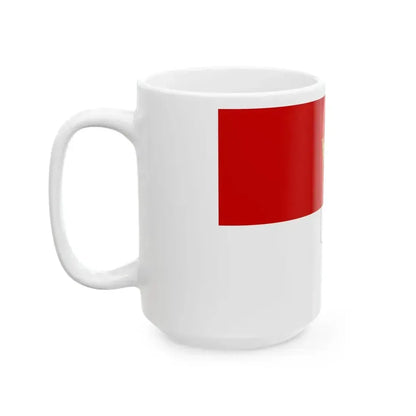 Flag of Busto Arsizio (Italy) White Coffee Mug - Go Mug Yourself