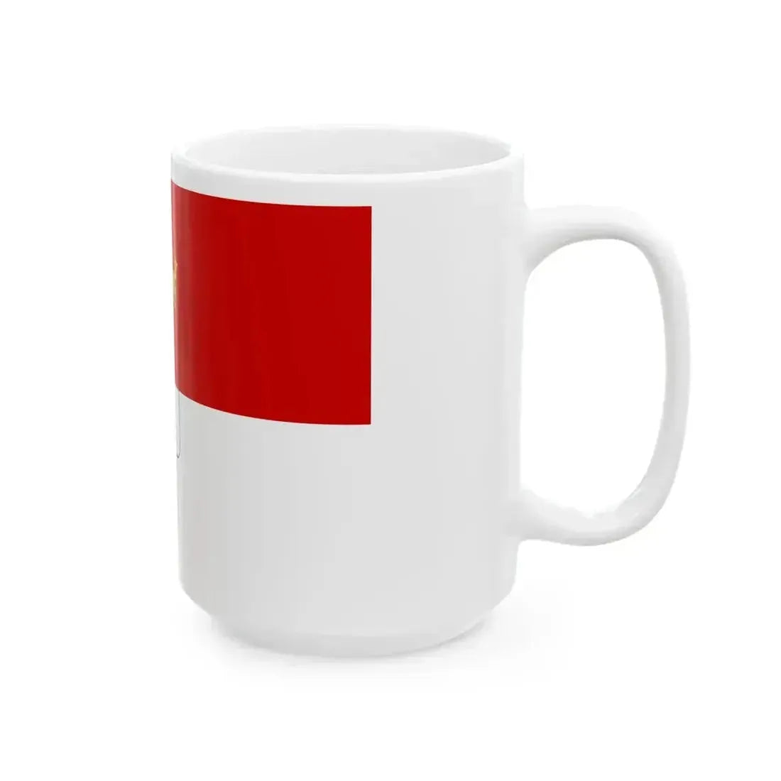Flag of Busto Arsizio (Italy) White Coffee Mug - Go Mug Yourself