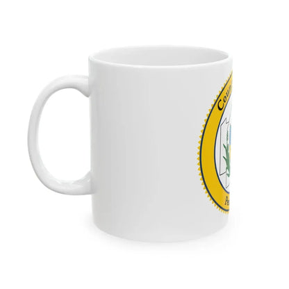Flag of Butler County Pennsylvania (United States) White Coffee Mug - Go Mug Yourself