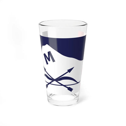 Flag of Butte Montana (United States) Pint Glass 16oz 16oz - Go Mug Yourself