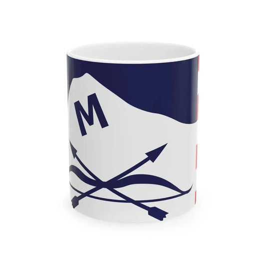Flag of Butte Montana (United States) White Coffee Mug 11oz - Go Mug Yourself