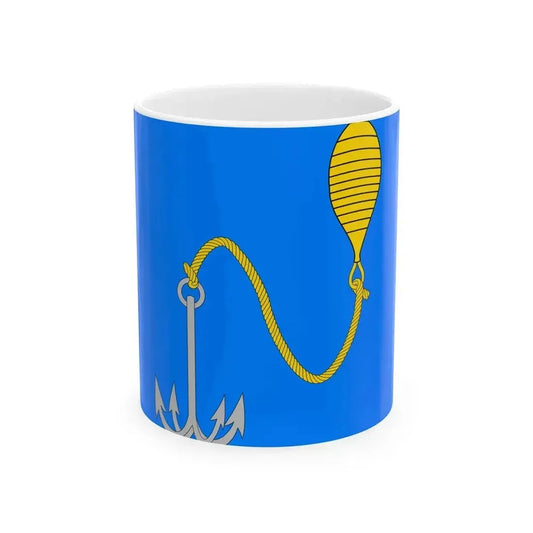 Flag of Buy Kostroma oblast (Russia) White Coffee Mug 11oz - Go Mug Yourself