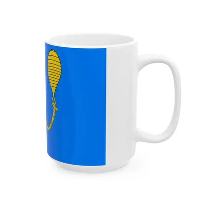 Flag of Buy Kostroma oblast (Russia) White Coffee Mug - Go Mug Yourself