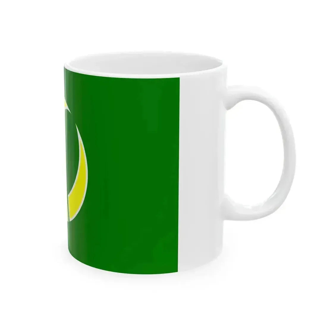 Flag of Buzen Fukuoka (Japan) White Coffee Mug - Go Mug Yourself