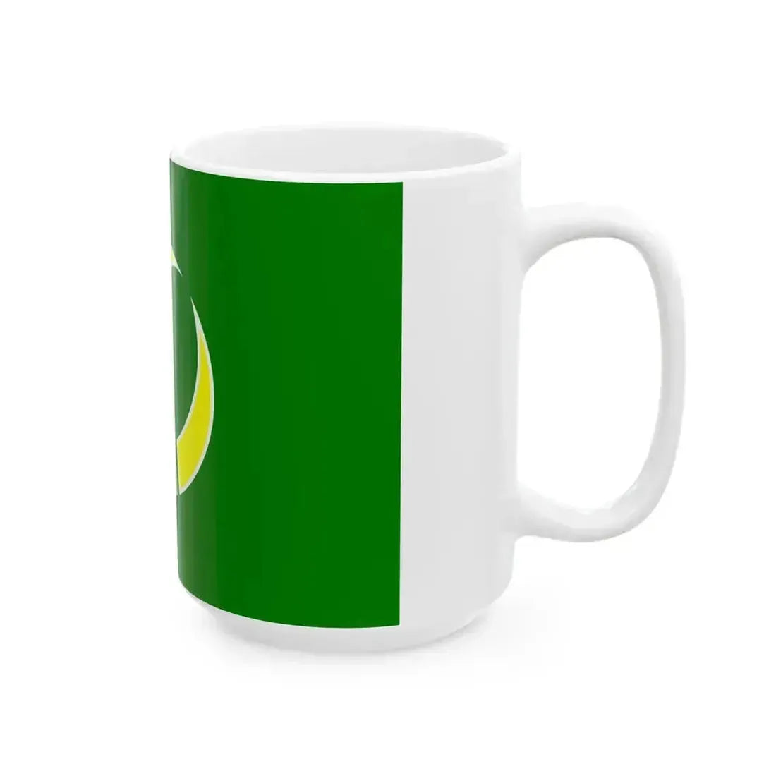 Flag of Buzen Fukuoka (Japan) White Coffee Mug - Go Mug Yourself