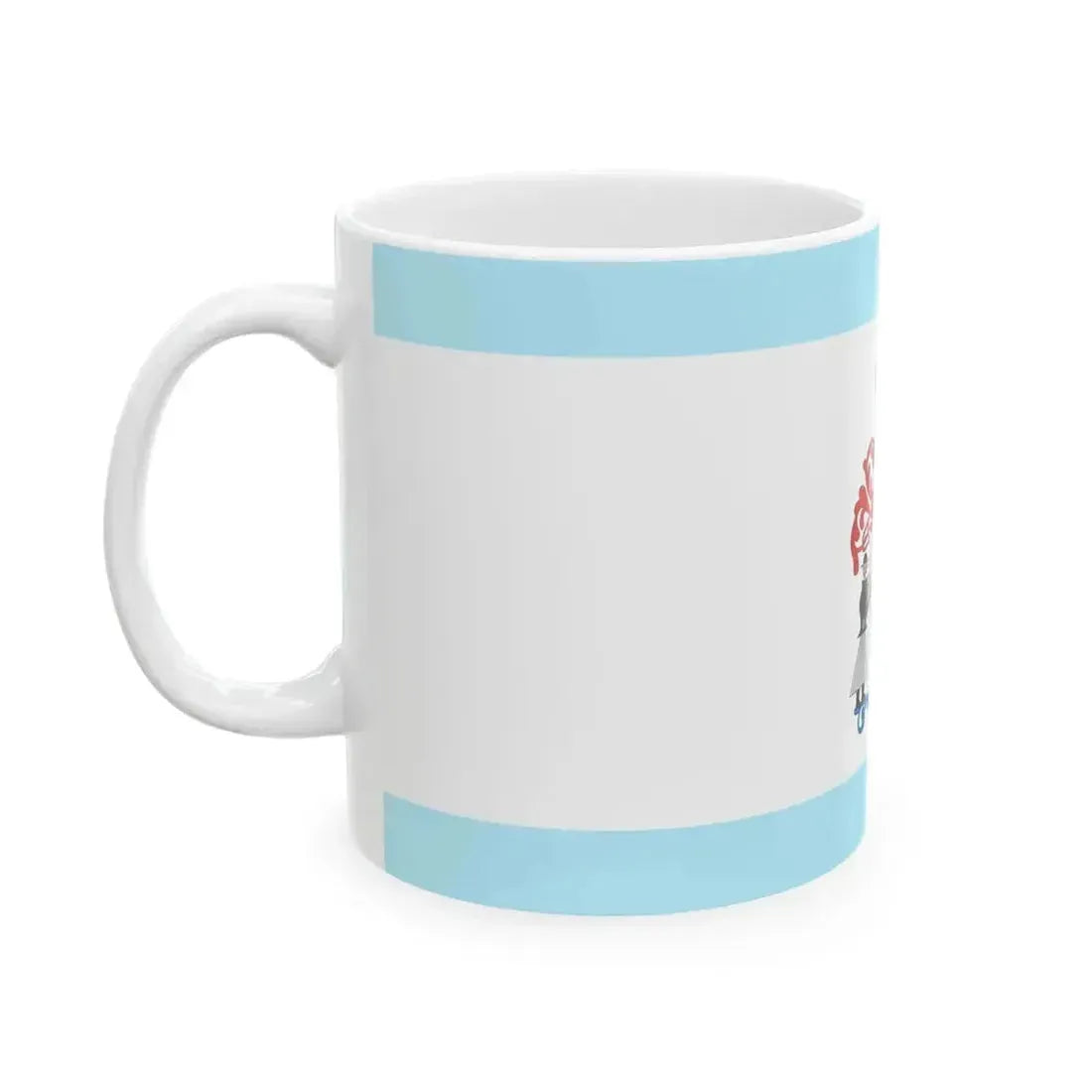 Flag of Buzsak (Hungary) White Coffee Mug - Go Mug Yourself