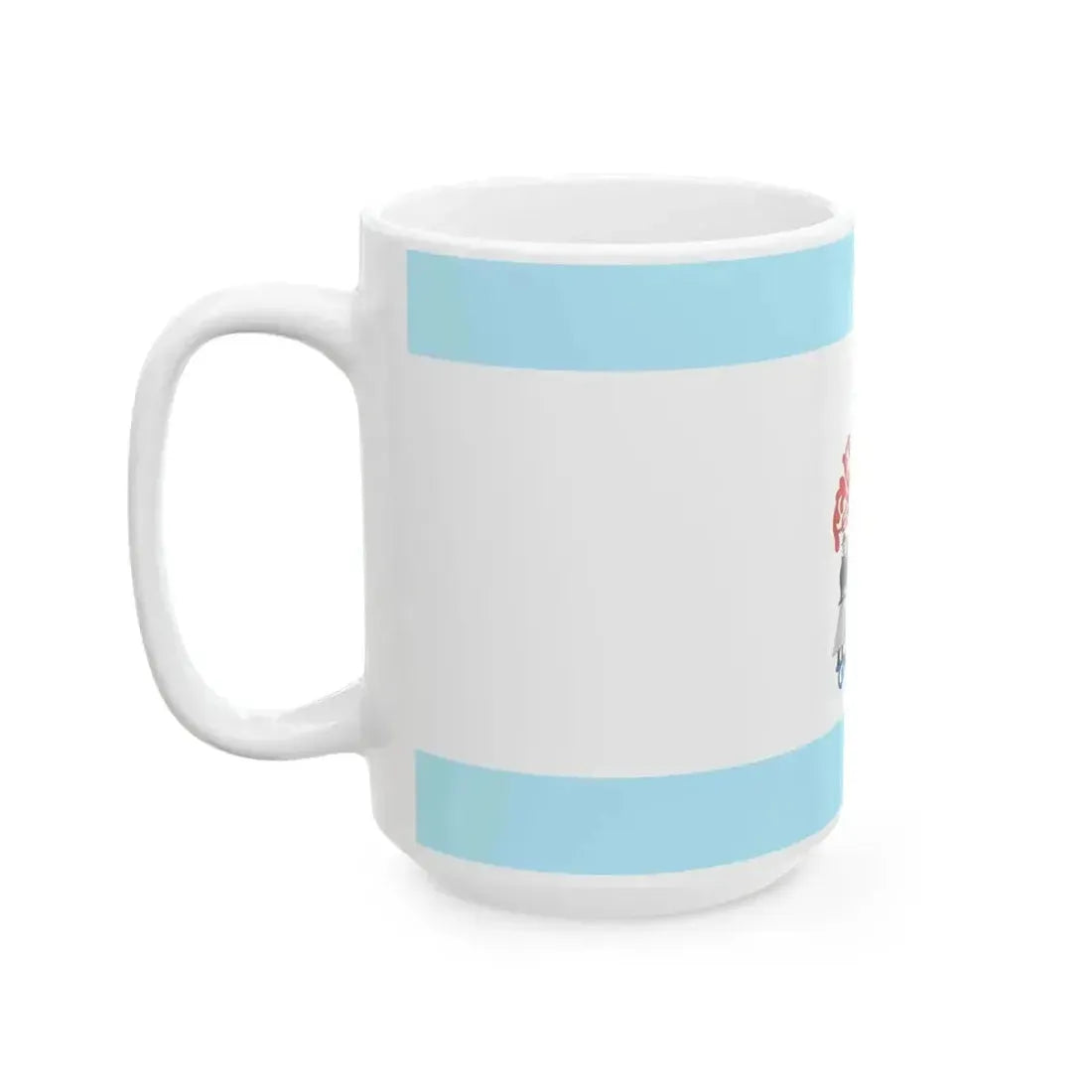 Flag of Buzsak (Hungary) White Coffee Mug - Go Mug Yourself