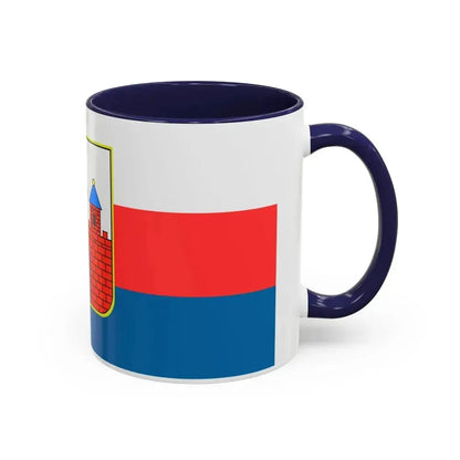 Flag of Bydgoszcz Poland - Accent Coffee Mug - Go Mug Yourself