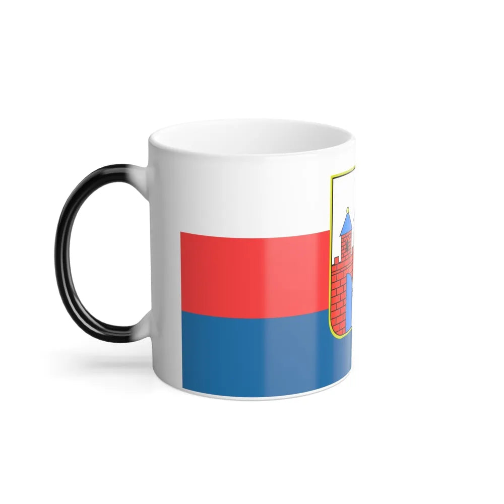 Flag of Bydgoszcz Poland - Color Changing Coffee Mug-Go Mug Yourself