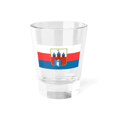 Flag of Bydgoszcz Poland - Shot Glass 1.5oz 1.5oz - Go Mug Yourself