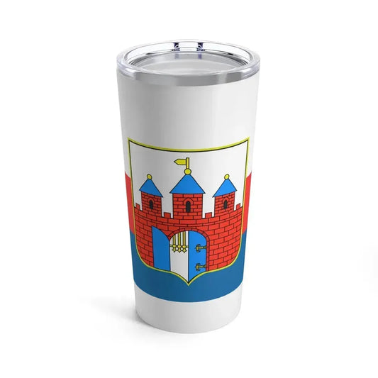 Flag of Bydgoszcz Poland - Tumbler 20oz 20oz - Go Mug Yourself