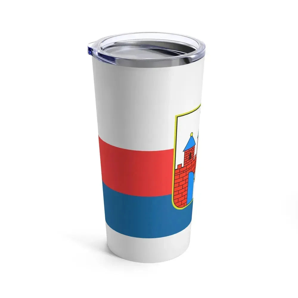 Flag of Bydgoszcz Poland - Tumbler 20oz - Go Mug Yourself