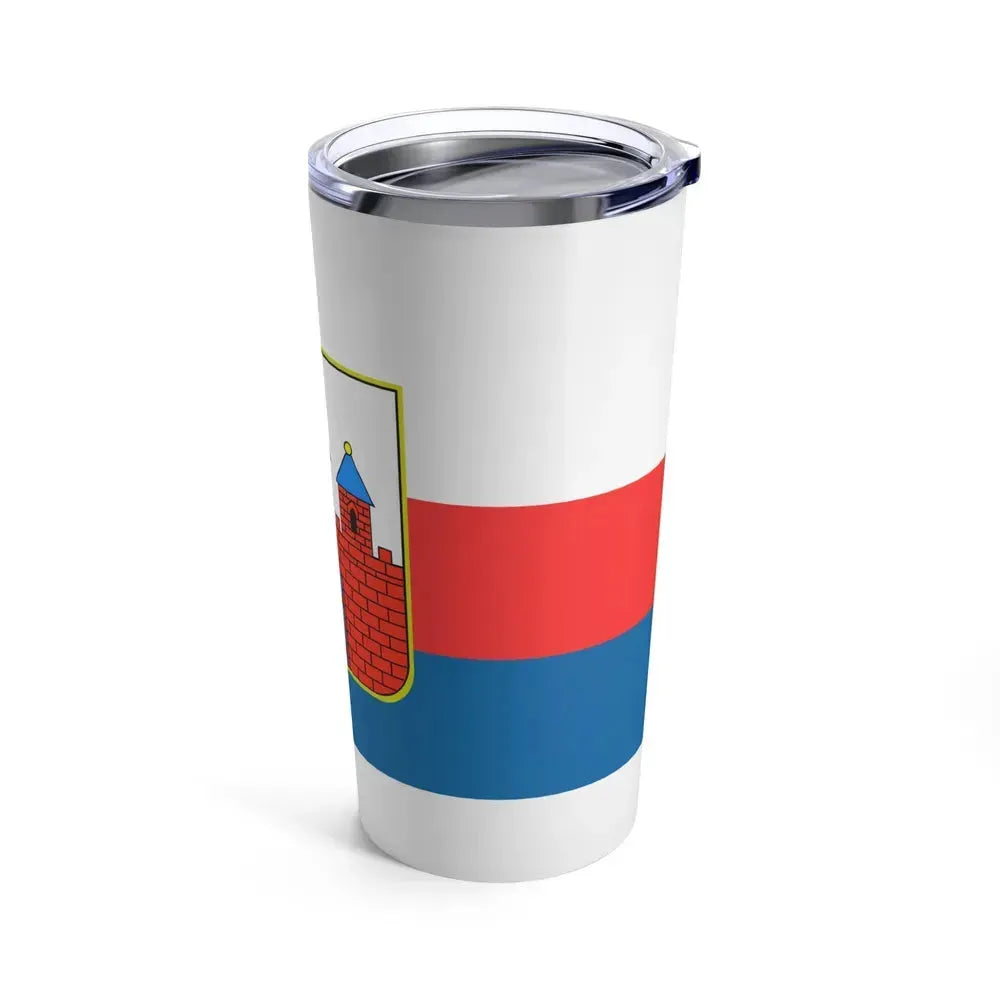 Flag of Bydgoszcz Poland - Tumbler 20oz - Go Mug Yourself