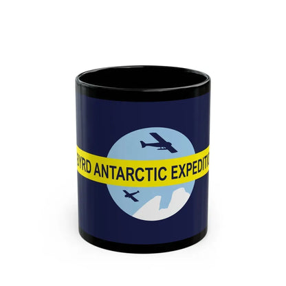 Flag of Byrd's Second Antarctic Expedition - Black Coffee Mug 11oz - Go Mug Yourself