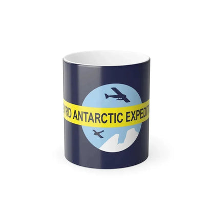 Flag of Byrd's Second Antarctic Expedition - Color Changing Coffee Mug 11oz - Go Mug Yourself