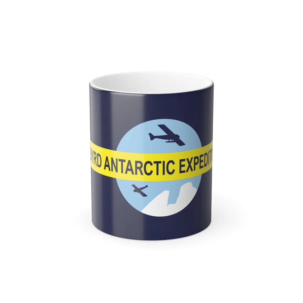 Flag of Byrd's Second Antarctic Expedition - Color Changing Coffee Mug-11oz-Go Mug Yourself