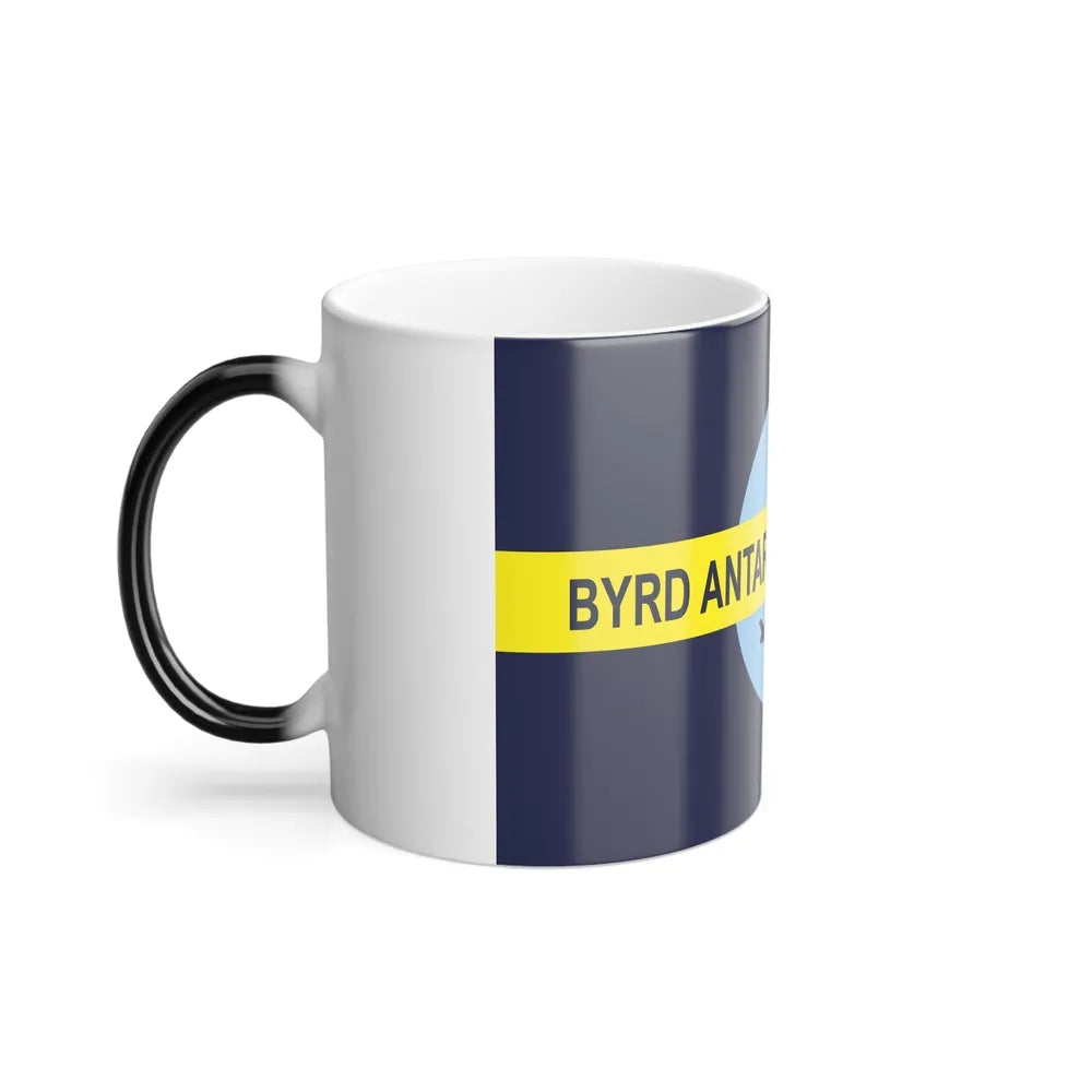 Flag of Byrd's Second Antarctic Expedition - Color Changing Coffee Mug-Go Mug Yourself