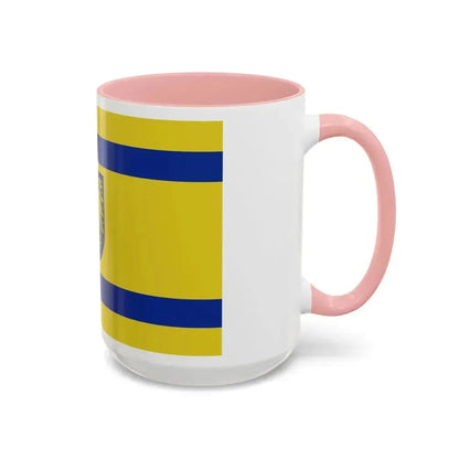 Flag of Bytom Poland - Accent Coffee Mug - Go Mug Yourself