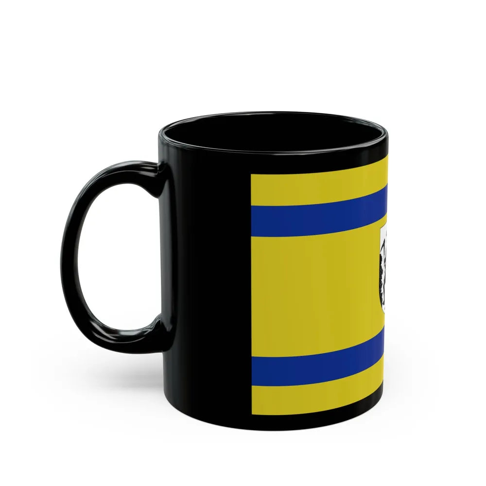 Flag of Bytom Poland - Black Coffee Mug-Go Mug Yourself