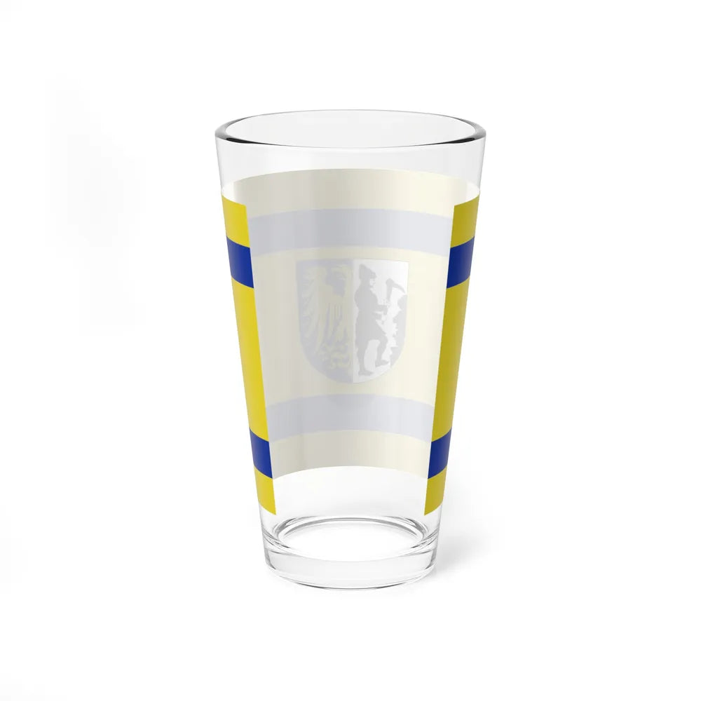 Flag of Bytom Poland - Pint Glass 16oz-Go Mug Yourself