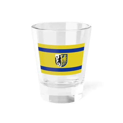 Flag of Bytom Poland - Shot Glass 1.5oz 1.5oz - Go Mug Yourself