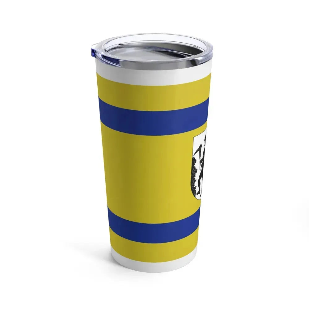 Flag of Bytom Poland - Tumbler 20oz - Go Mug Yourself