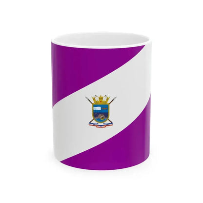Flag of Cabo de Hornos Chile (Chile) White Coffee Mug 11oz - Go Mug Yourself
