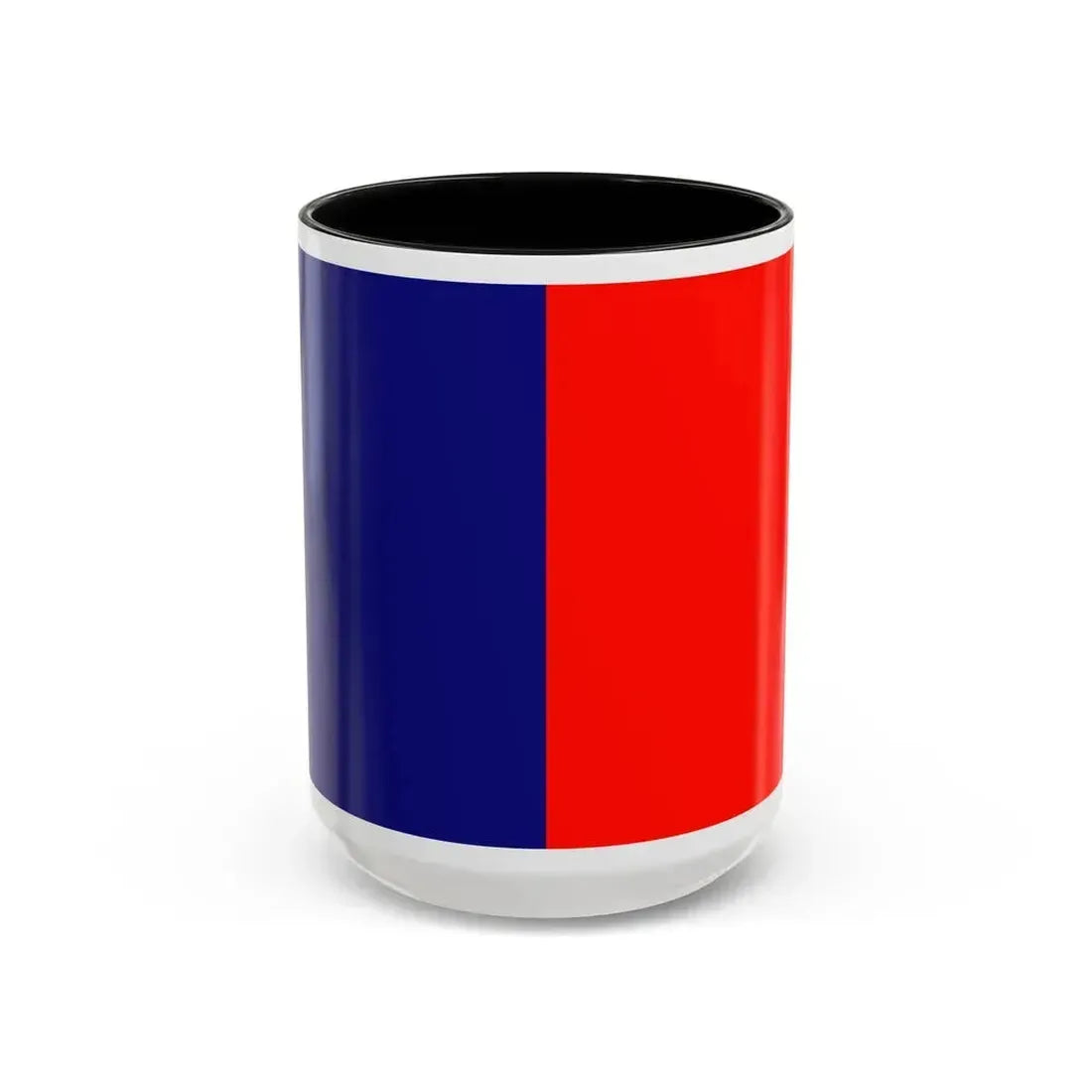 Flag of Cagliari Italy - Accent Coffee Mug 15oz Black - Go Mug Yourself