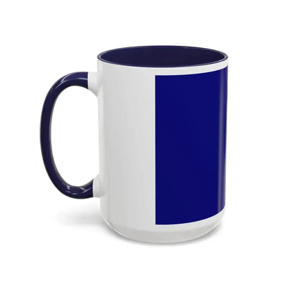 Flag of Cagliari Italy - Accent Coffee Mug - Go Mug Yourself
