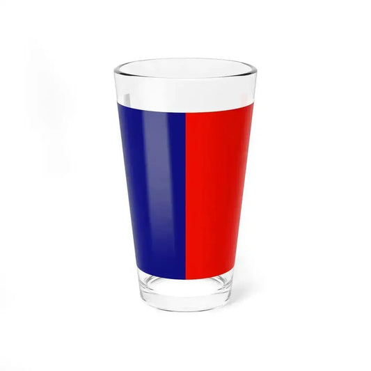 Flag of Cagliari Italy - Pint Glass 16oz 16oz - Go Mug Yourself