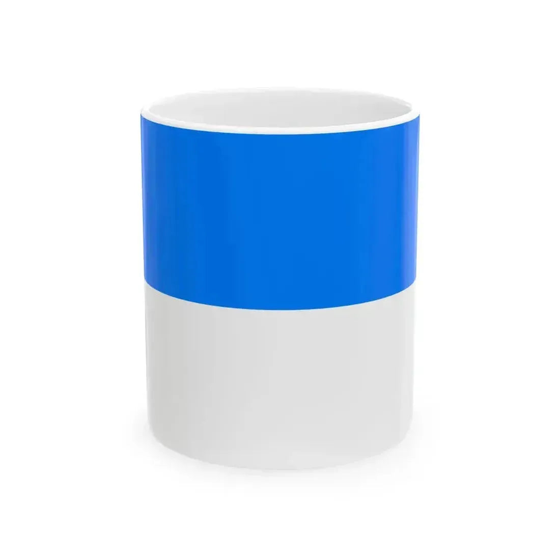 Flag of Cahors (France) White Coffee Mug 11oz - Go Mug Yourself