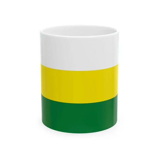 Flag of Cairoma Bolivia (Bolivia) White Coffee Mug 11oz - Go Mug Yourself