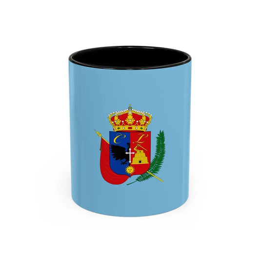 Flag of Cajamarca capital of the Cajamarca Region Peru - Accent Coffee Mug 11oz Black - Go Mug Yourself