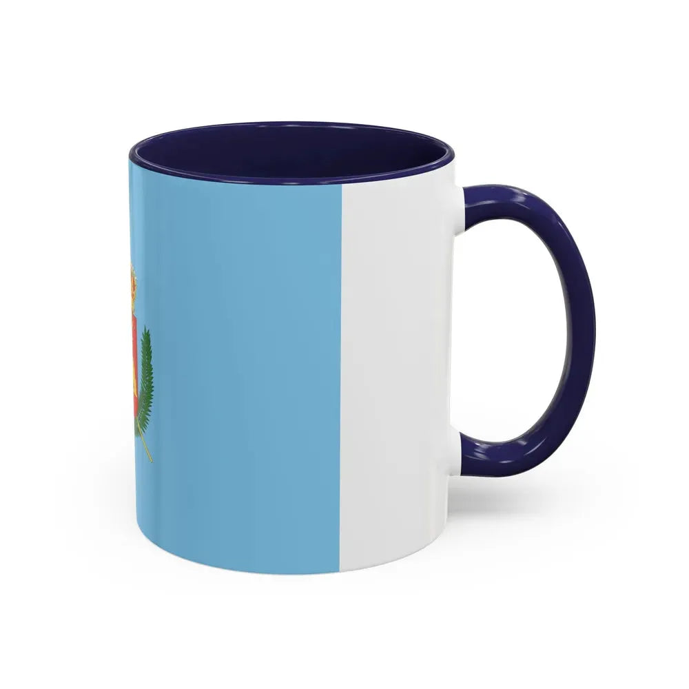 Flag of Cajamarca capital of the Cajamarca Region Peru - Accent Coffee Mug - Go Mug Yourself