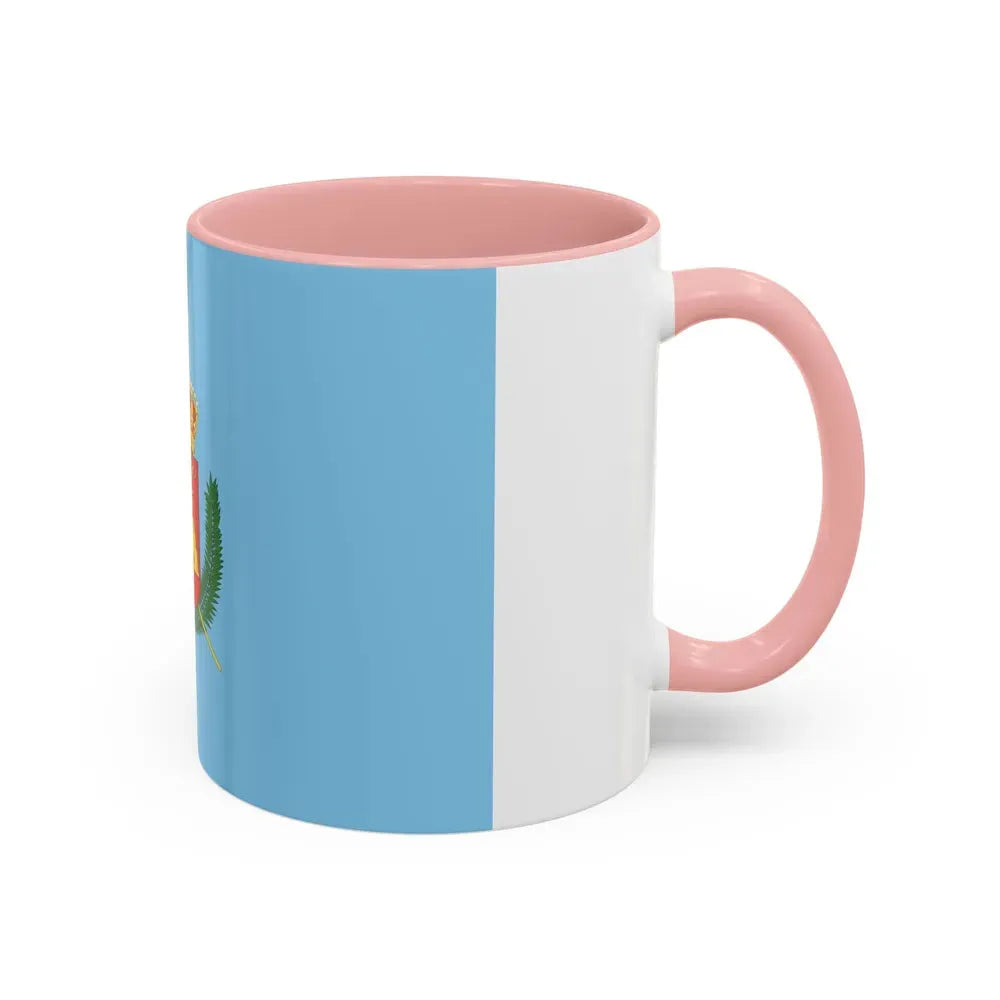 Flag of Cajamarca capital of the Cajamarca Region Peru - Accent Coffee Mug - Go Mug Yourself
