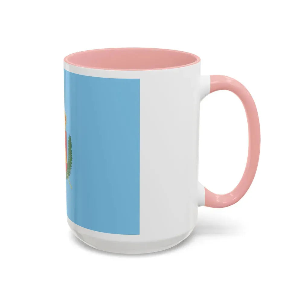 Flag of Cajamarca capital of the Cajamarca Region Peru - Accent Coffee Mug - Go Mug Yourself