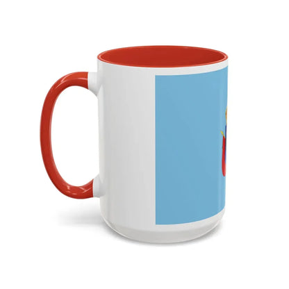 Flag of Cajamarca capital of the Cajamarca Region Peru - Accent Coffee Mug - Go Mug Yourself