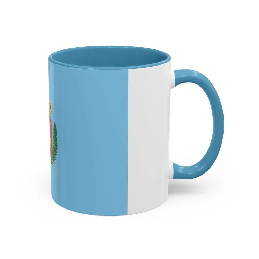Flag of Cajamarca capital of the Cajamarca Region Peru - Accent Coffee Mug - Go Mug Yourself