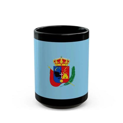 Flag of Cajamarca capital of the Cajamarca Region Peru - Black Coffee Mug 15oz - Go Mug Yourself