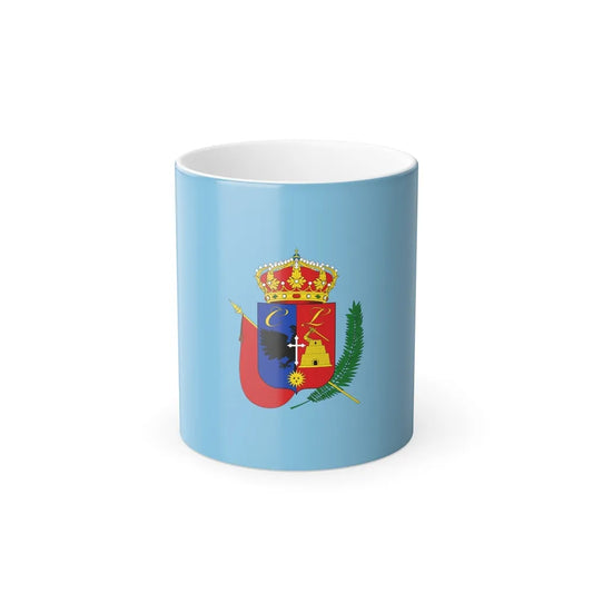 Flag of Cajamarca capital of the Cajamarca Region Peru - Color Changing Coffee Mug-11oz-Go Mug Yourself