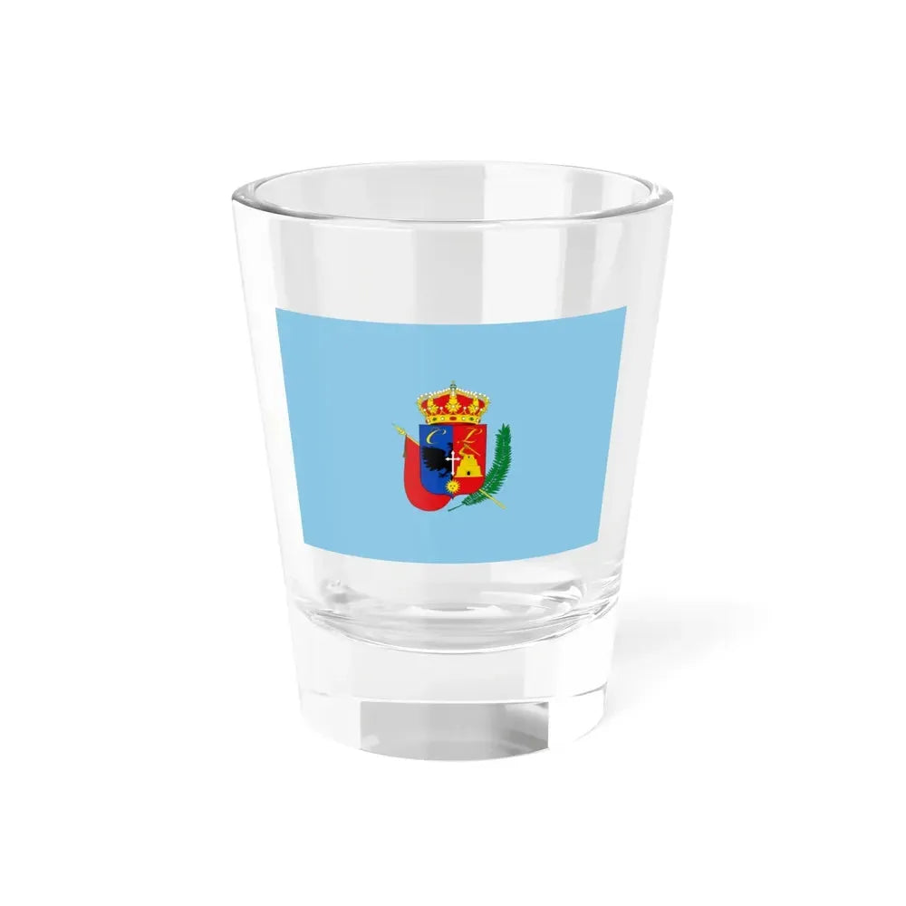 Flag of Cajamarca capital of the Cajamarca Region Peru - Shot Glass 1.5oz 1.5oz - Go Mug Yourself