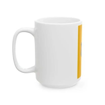 Flag of Cak (Hungary) White Coffee Mug - Go Mug Yourself