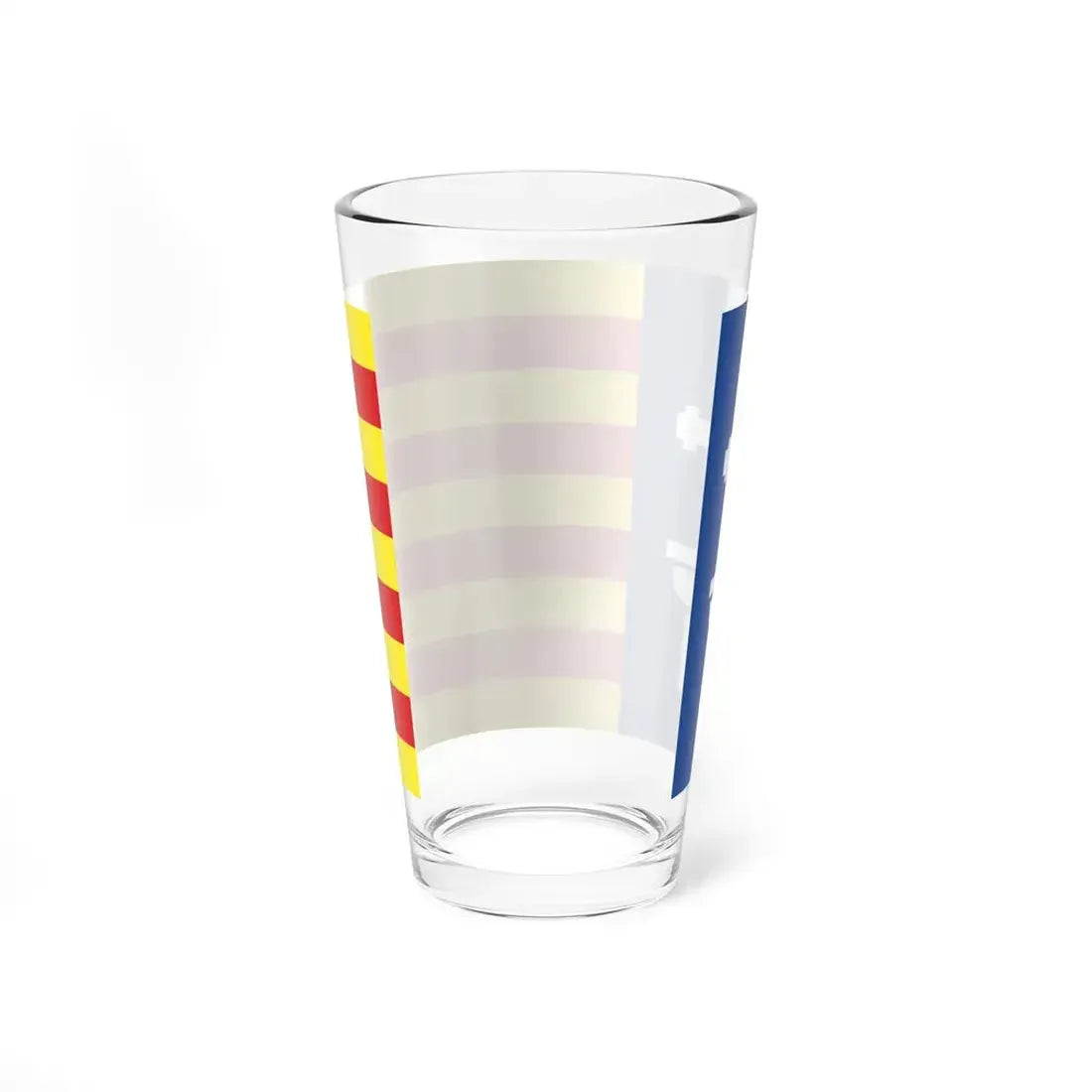 Flag of Calabria 2024 Proposal (Italy) Pint Glass 16oz - Go Mug Yourself