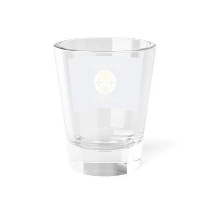 Flag of Calabria (Italy) Shot Glass 1.5oz - Go Mug Yourself